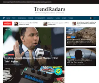 Trendradars.com(The Most Interesting Articles) Screenshot