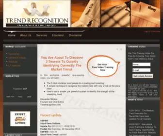Trendrecognition.com(Trendrecognition) Screenshot