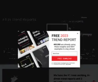 Trendreports.com(Trend Reports.com) Screenshot