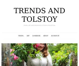 Trendsandtolstoy.com(Trends and Tolstoy) Screenshot