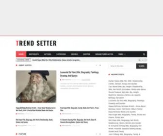 Trendsetterlive.com(News & Media Site News & Media Site) Screenshot