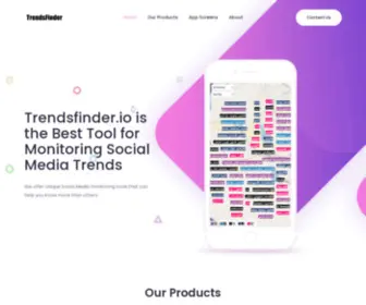 Trendsfinder.io(TrendsFinder) Screenshot