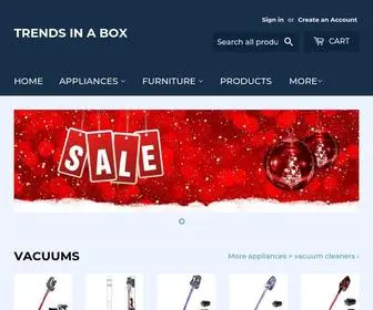 Trendsinabox.com(Trends in a box) Screenshot