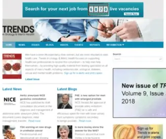 Trendsinmenshealth.com(Trends in Urology & Men's HealthHome) Screenshot