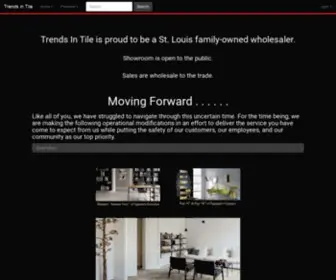 Trendsintile.com(Trends In Tile) Screenshot