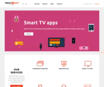 Trendsoft.ru(TrendSoft company) Screenshot