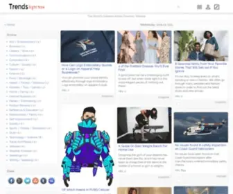 Trendsrightnow.com(Trends Right Now) Screenshot
