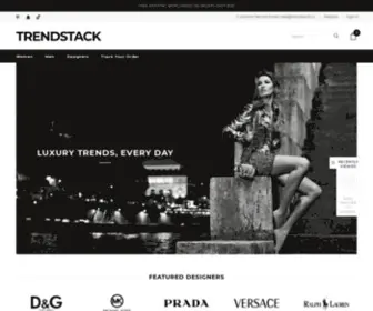 Trendstack.co(Online Shopping for Luxury Brands & Designer Fashion) Screenshot