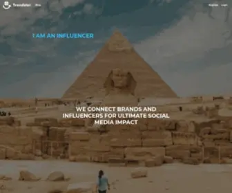 Trendster.io(Influencer Marketing Platform) Screenshot