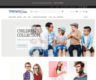 Trendstown.com(Homepage) Screenshot