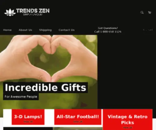 Trendszen.com(Trendszen) Screenshot