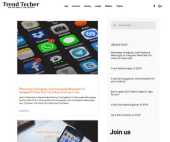Trendtecher.com(Trend techer) Screenshot