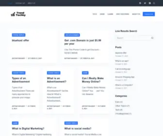 Trendtechky.com(Trend Techky) Screenshot