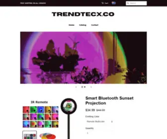 Trendtecx.com(Trendtecx) Screenshot