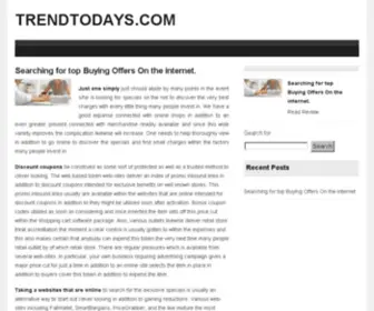 Trendtodays.com(Trending News of world) Screenshot