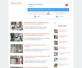 Trenduhome.com(Trend Home Decoration Ideas) Screenshot