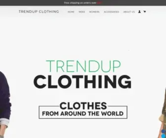 Trendupclothing.com(Trend Up Clothing) Screenshot