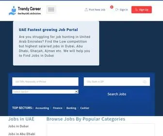 Trendycareer.ae(Trendy Career) Screenshot