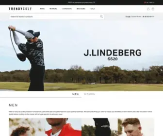 Trendygolf.com(Golf Equipment &amp; Clothing for Men &amp; Women) Screenshot
