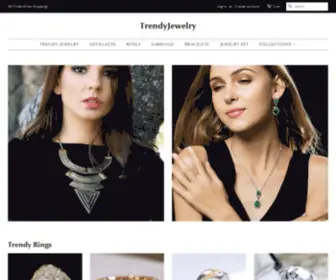 Trendyjewelrys.com(Featured Global Trendy Jewelry) Screenshot