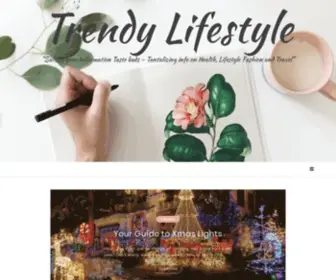 Trendylifestyle.co(Trendy Lifestyle) Screenshot