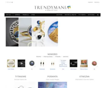 Trendymania.pl(Galeria sztuki i rękodzieła) Screenshot
