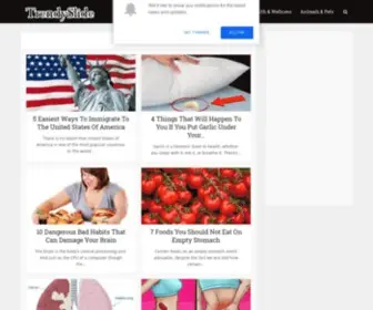 Trendyslide.com(We Inform & Entertain) Screenshot