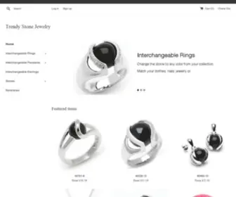 Trendystonejewelry.com(Trendy Stone Jewelry) Screenshot