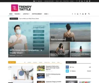 Trendytattle.com(Trendy Tattle) Screenshot