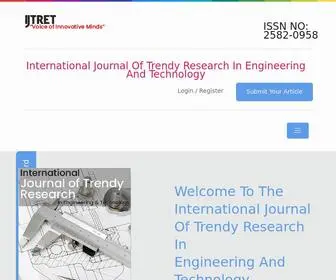 TrendytechJournals.com(Top International Journal for Engineering Projects) Screenshot