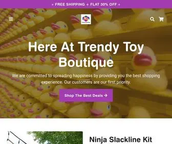 Trendytoyboutique.com(Trendy Toy Boutique) Screenshot