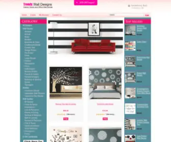 Trendywalldesigns.com(Wall Decals) Screenshot