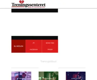 Treningssenteret.com(Treningsenteret) Screenshot