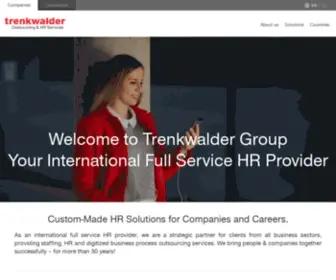 Trenkwalder.com(Trenkwalder) Screenshot