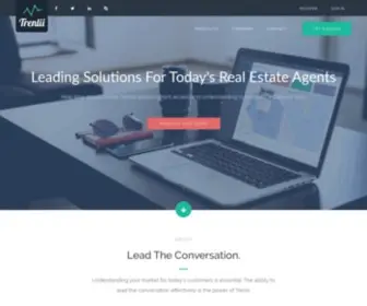 Trenlii.com(Real Estate Analytics & Marketing) Screenshot