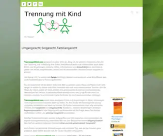 Trennungmitkind.com(Umgangsrecht, Sorgerecht, Familiengericht) Screenshot