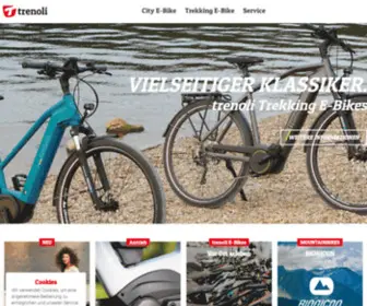 Trenoli.de(➔ trenoli Fahrräder & E) Screenshot