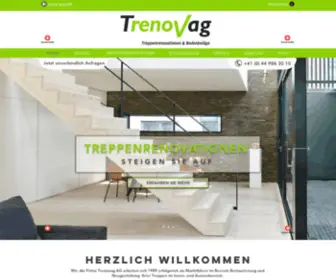 Trenovag.ch(Trenovag AG Schweiz) Screenshot