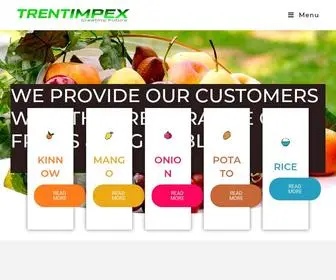 Trentimpex.com(Global Supplier) Screenshot