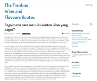 Trentinowine.info(Just another WordPress site) Screenshot