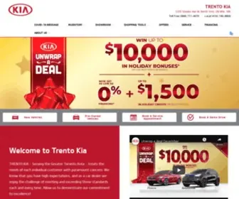 Trentokia.com(Trento Kia) Screenshot