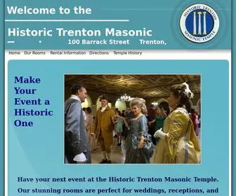 Trentonmasonictemple.com(Historic Trenton Masonic Temple) Screenshot