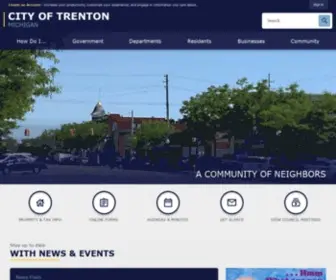 Trentonmi.org(Trenton, MI) Screenshot