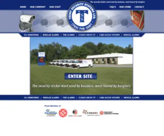 Trentsecurity.com(Trent Security Systems) Screenshot