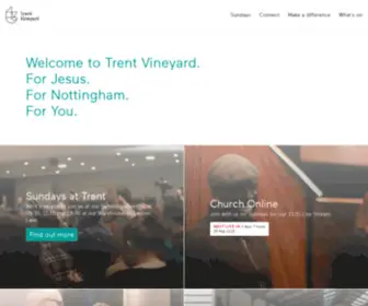 Trentvineyard.org(Trent Vineyard Church) Screenshot