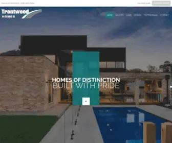 Trentwoodhomes.com.au(Trentwood Homes Wodonga) Screenshot