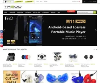 Treoo.com(Singapore's Largest Headphones Earphones Audio eStore) Screenshot
