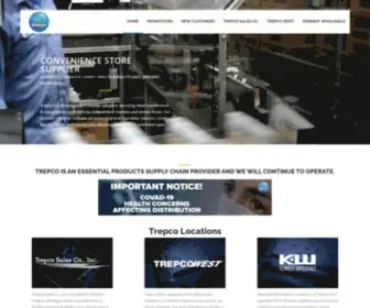 Trepco.com(Trepco Wholesale Distribution) Screenshot