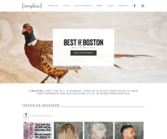 Trephin.com(Trephin Hair Salon) Screenshot