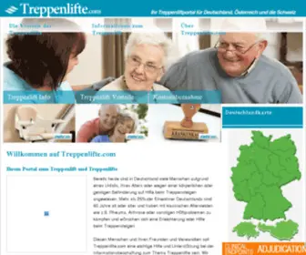 Treppenlifte.com(Alle Informationen auf) Screenshot